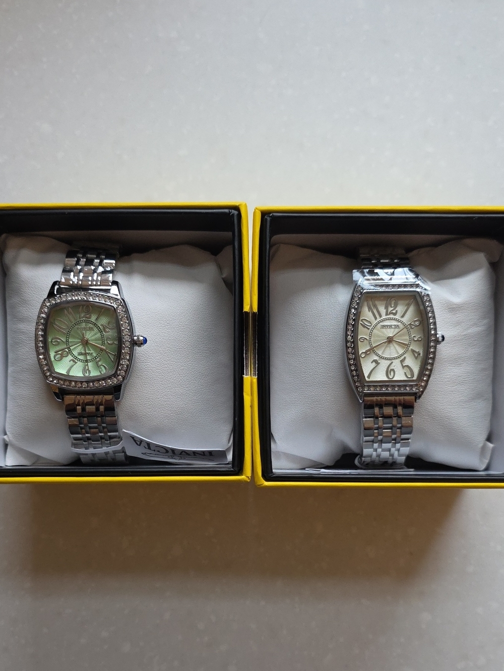822.  Pair Of Ladies Invicta Watches